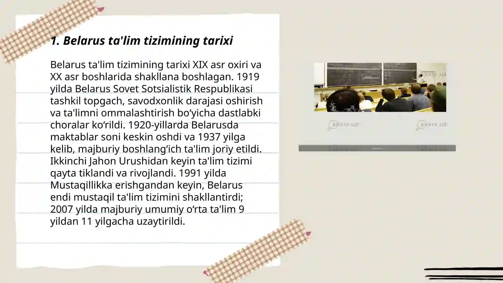 Belarus ta'lim tizimi 3