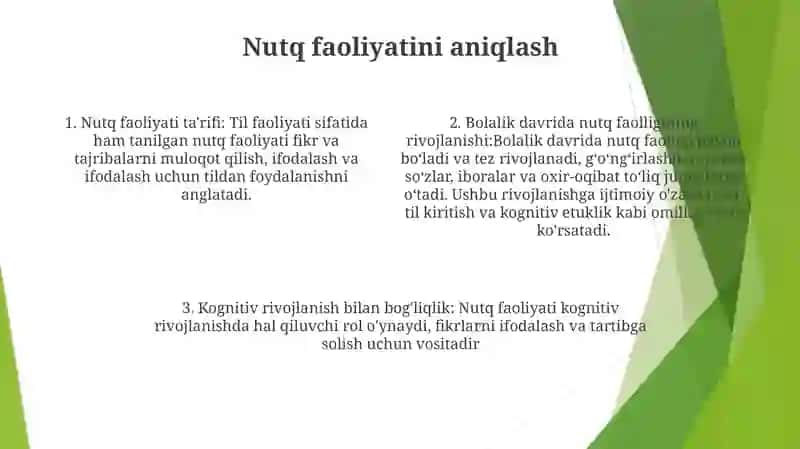 Nutk Faoliyatini OʻSishi Va Aqliy Rivojlanishi 3