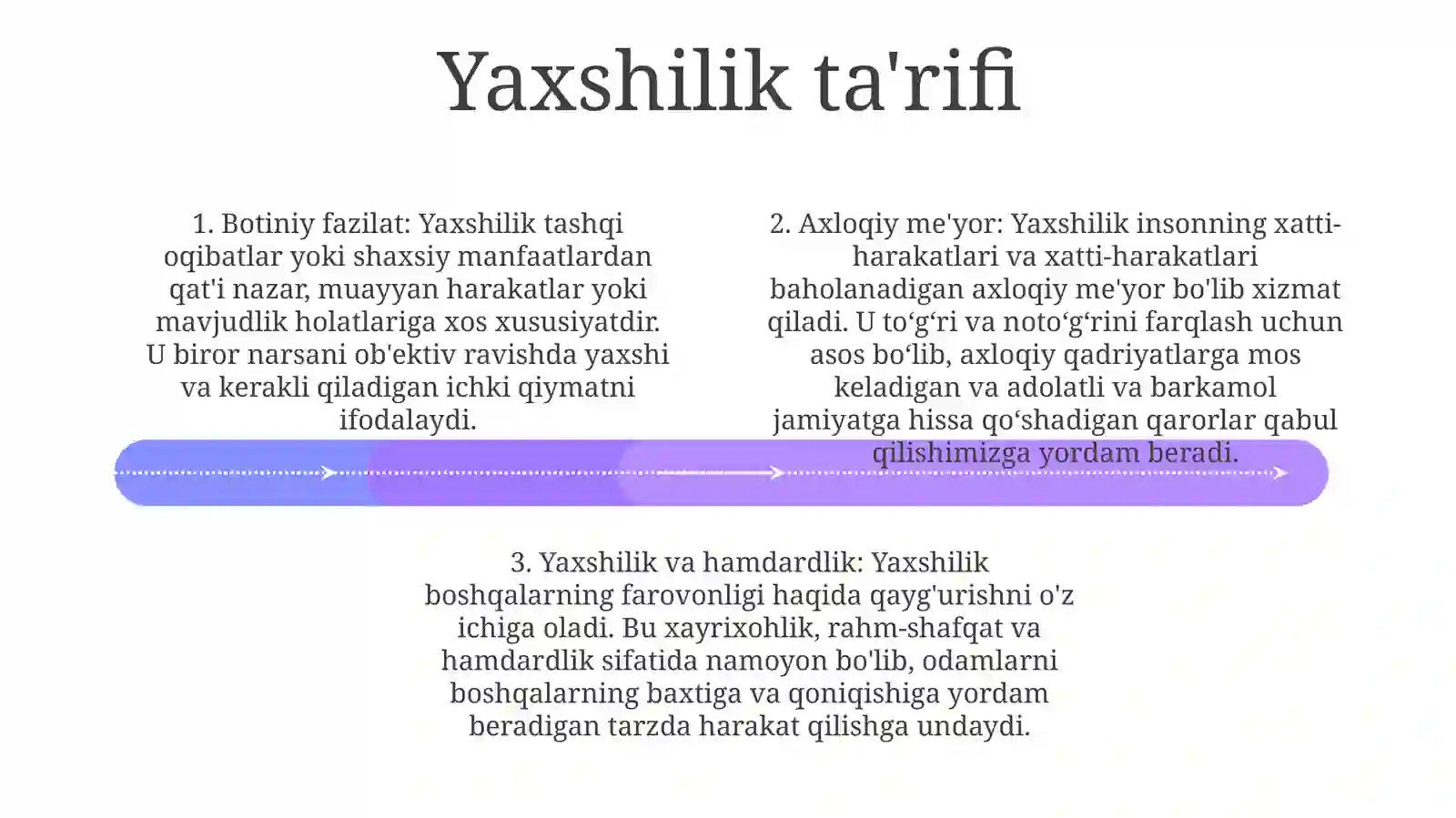 Yaxshilik 3