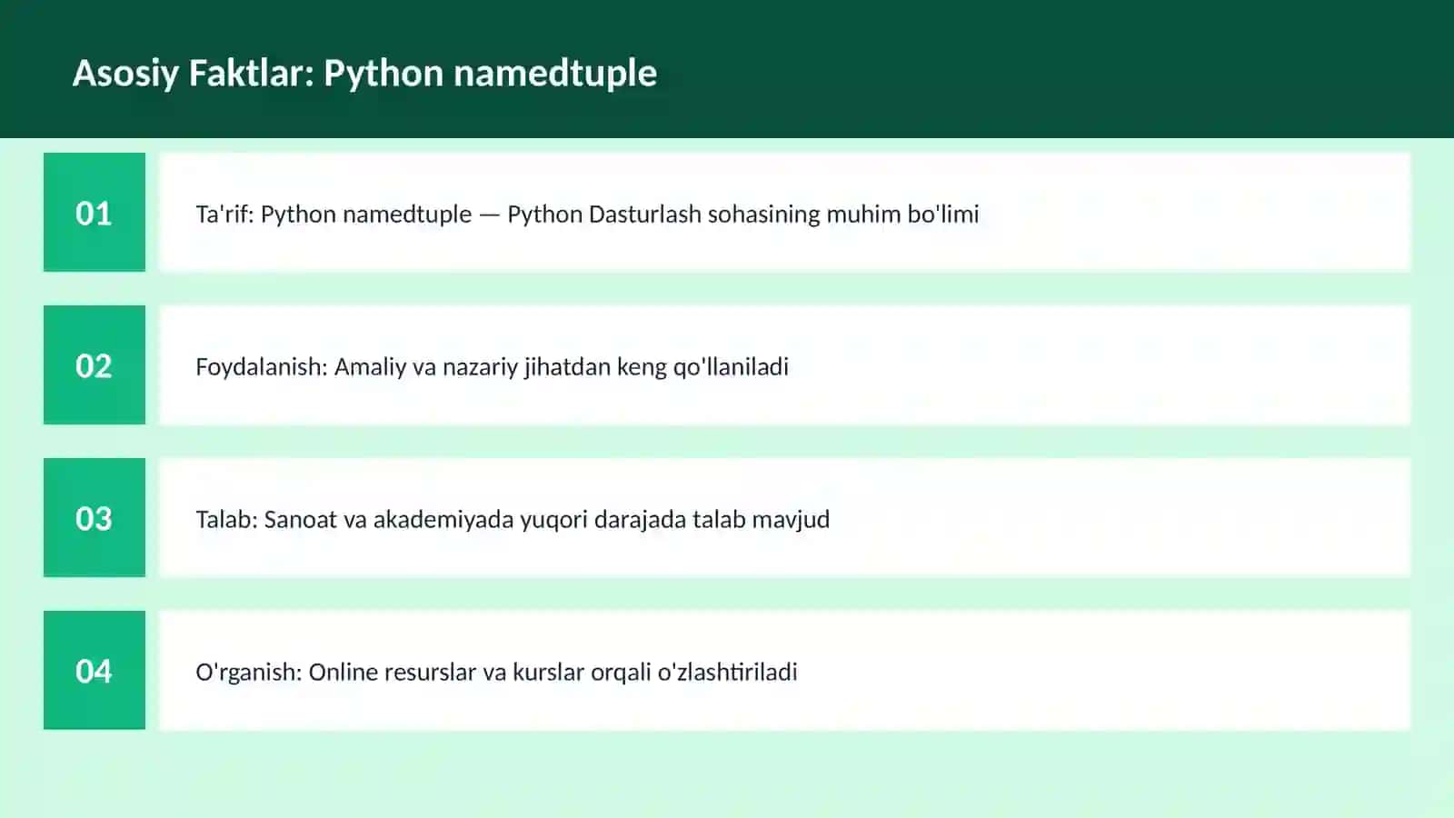 Python namedtuple 3