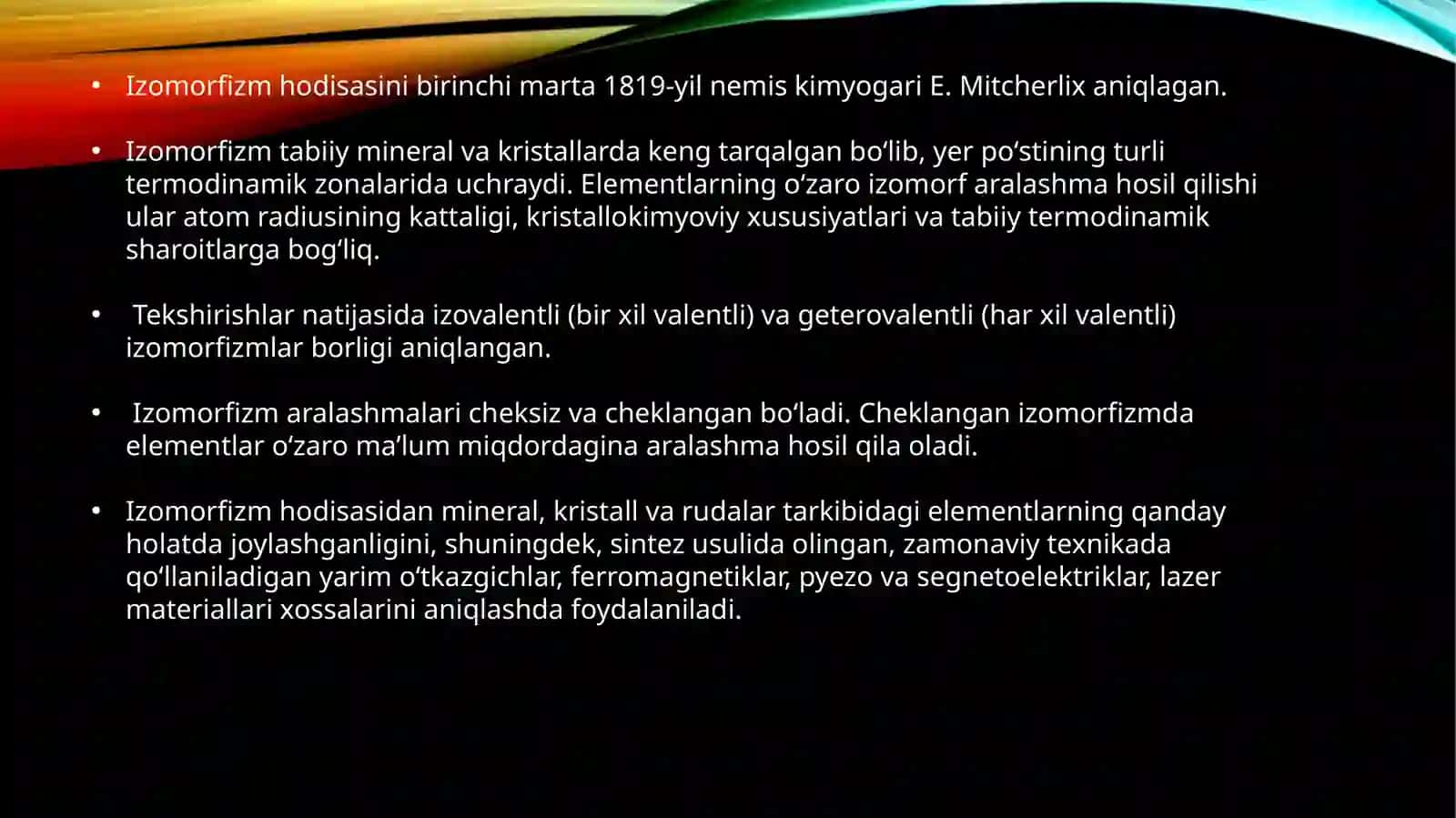 Izomorfizm va uning turlari 3