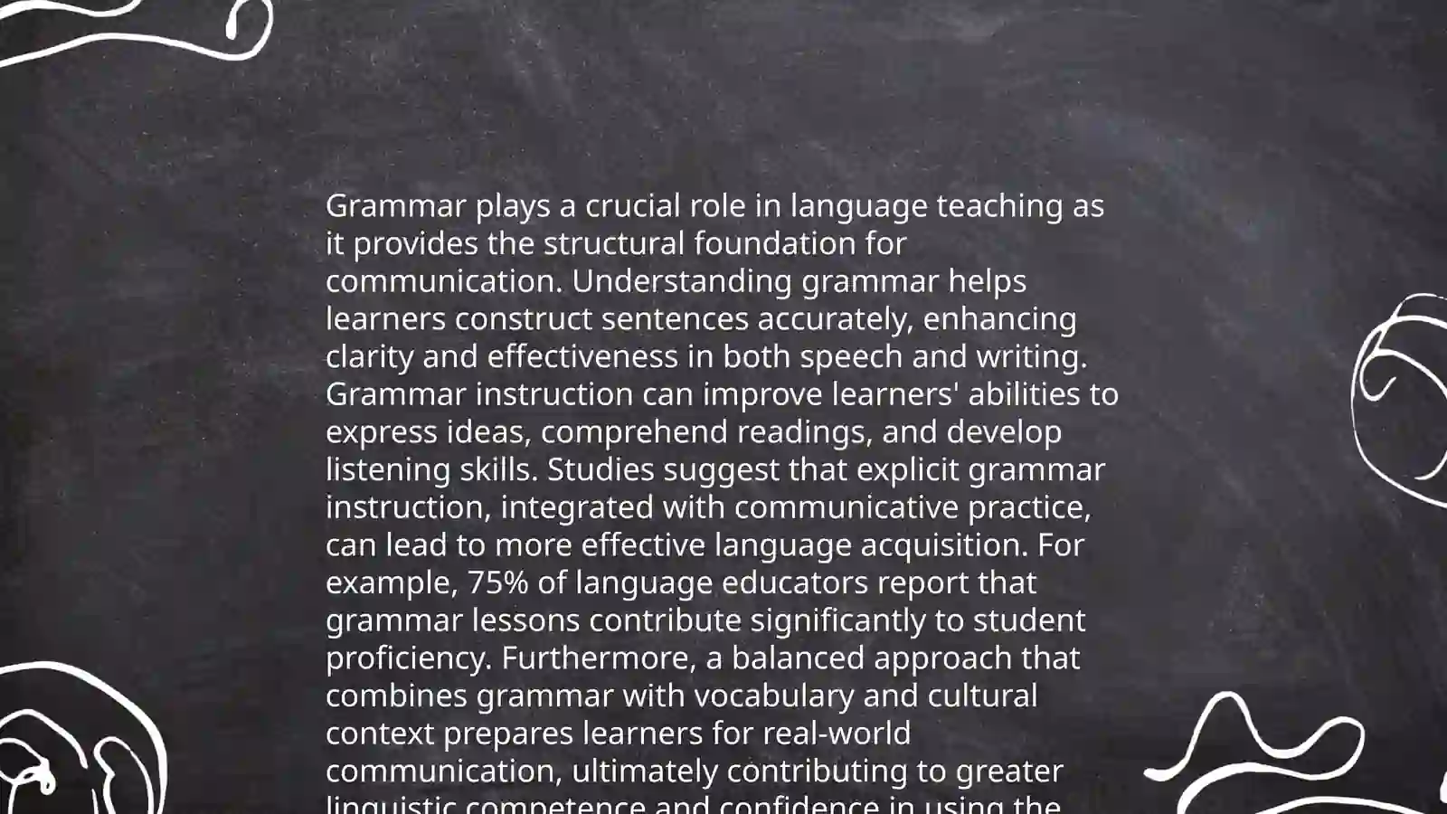 Teaching in grammar context 3
