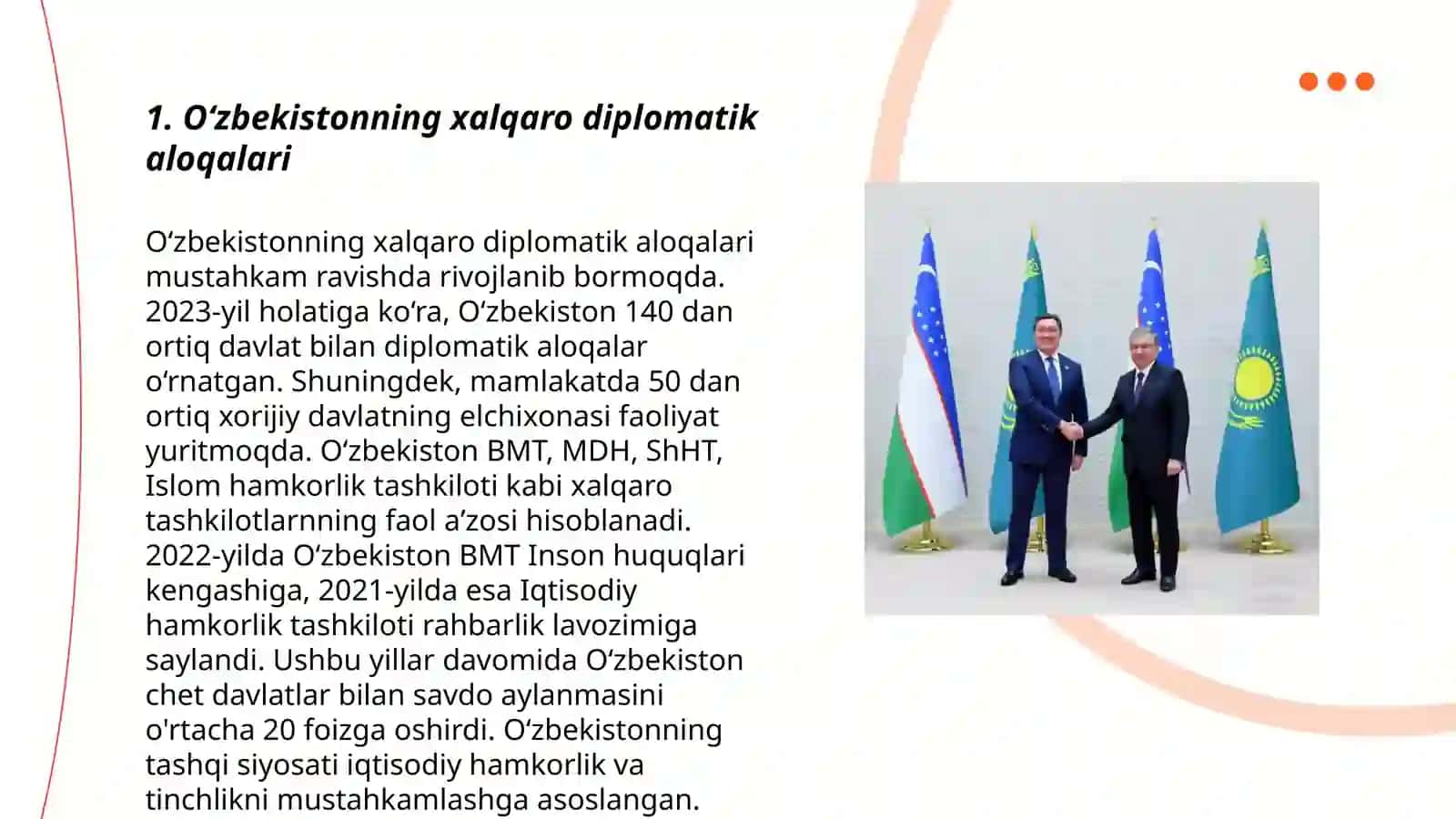 O‘zbekiston va jahon Hamjamiyati Aminova Robiya 3
