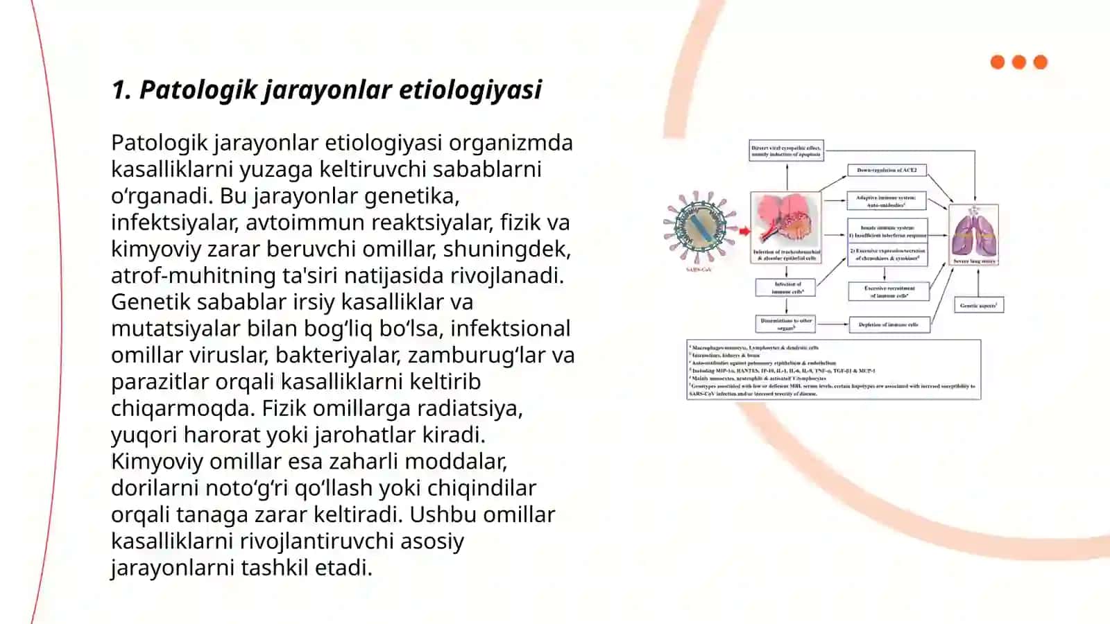 Patologik jarayonlar va kasalliklarni o‘rganish algoritmi 3