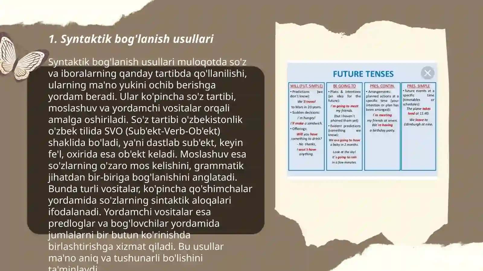 Syntaktik bog'lanish usullari 3