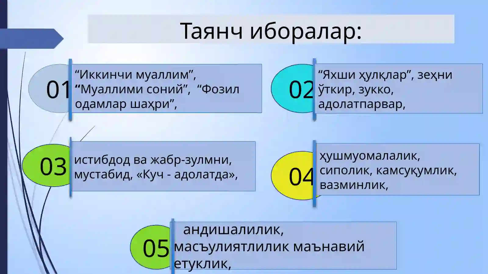 Раҳбар маънавий қиёфаси ва унга қўйиладиган талаблар 3