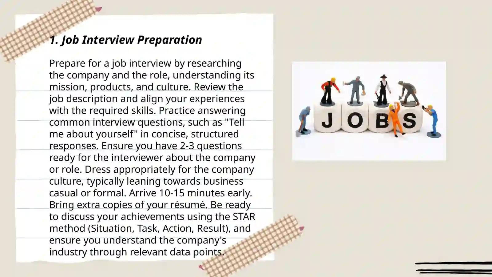 Job Interview Preparation 3