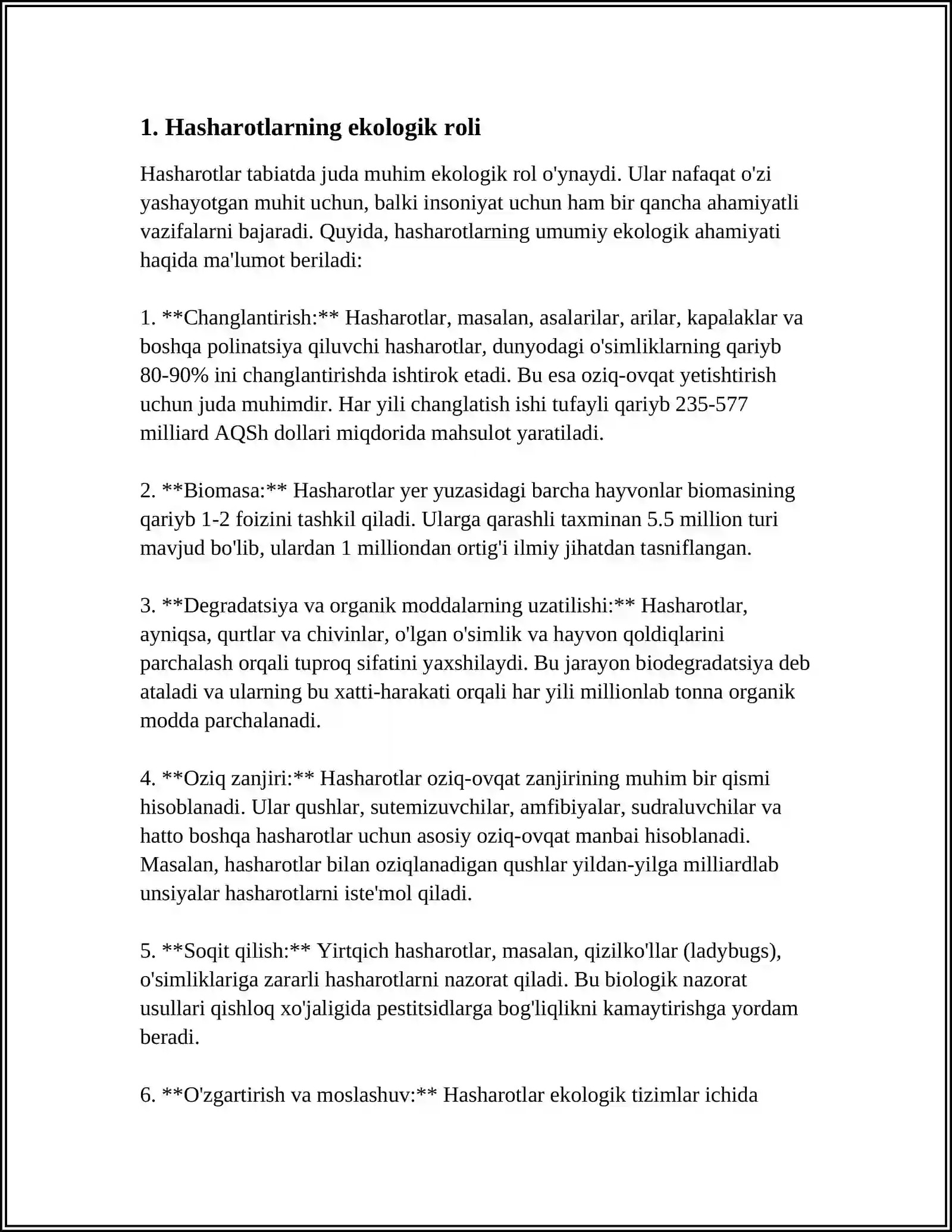 HASHAROTLARNI BIOLOGIYASI 3