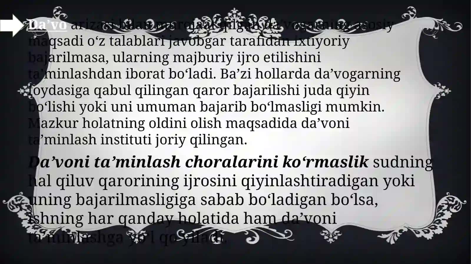 Da’vonita’minlashtushunchasi 3