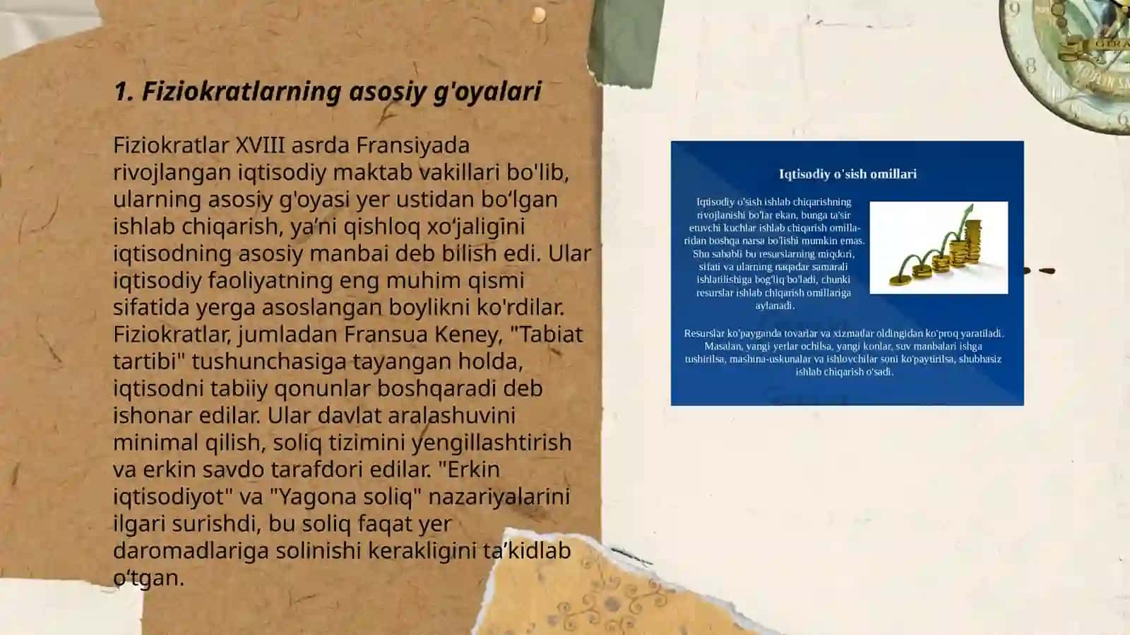 Fiziokratlar iqtisodiy talimoti 3