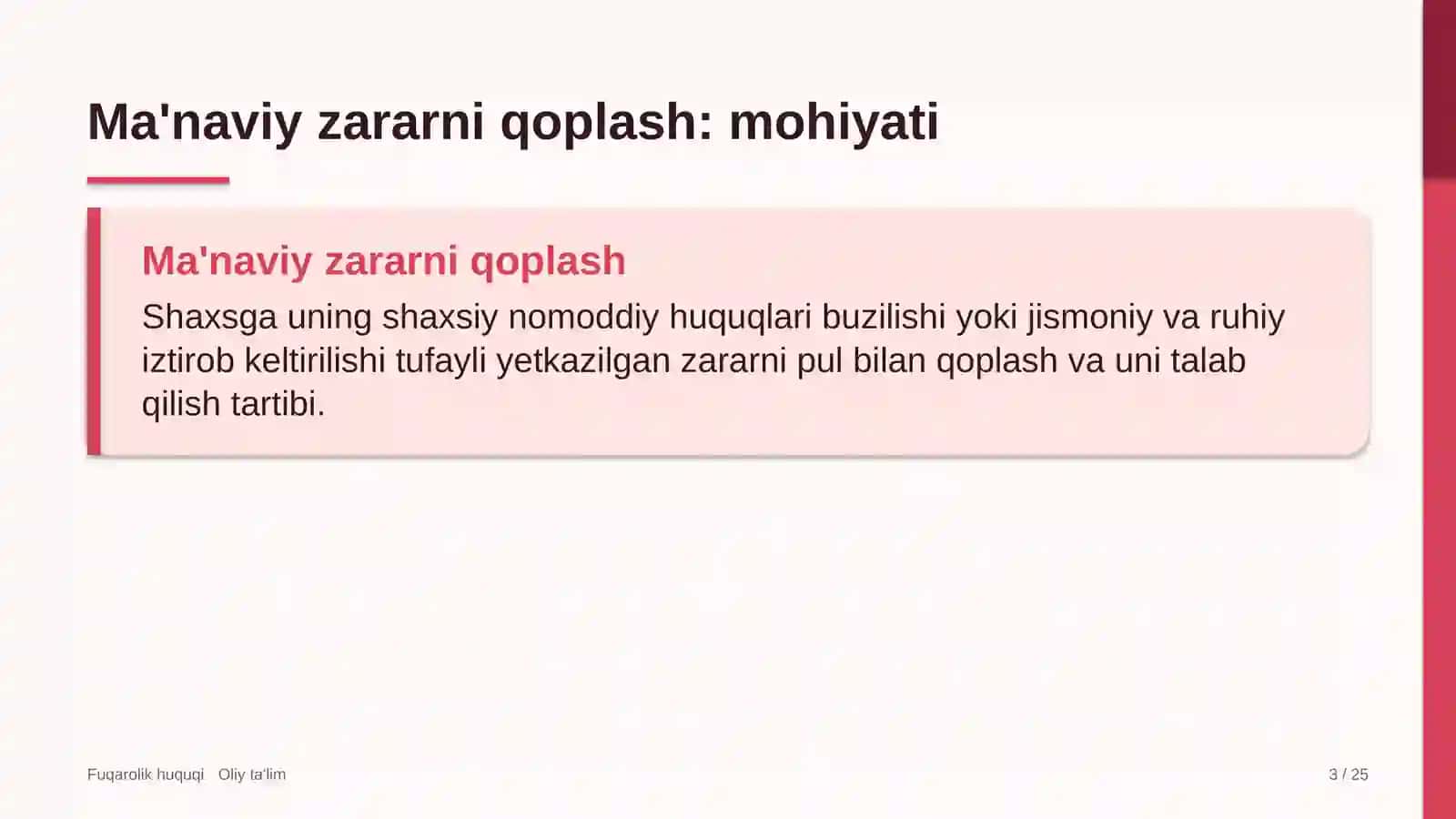 energiya auditi tashkilotlarida ma'naviy zararni qoplash 8666 3