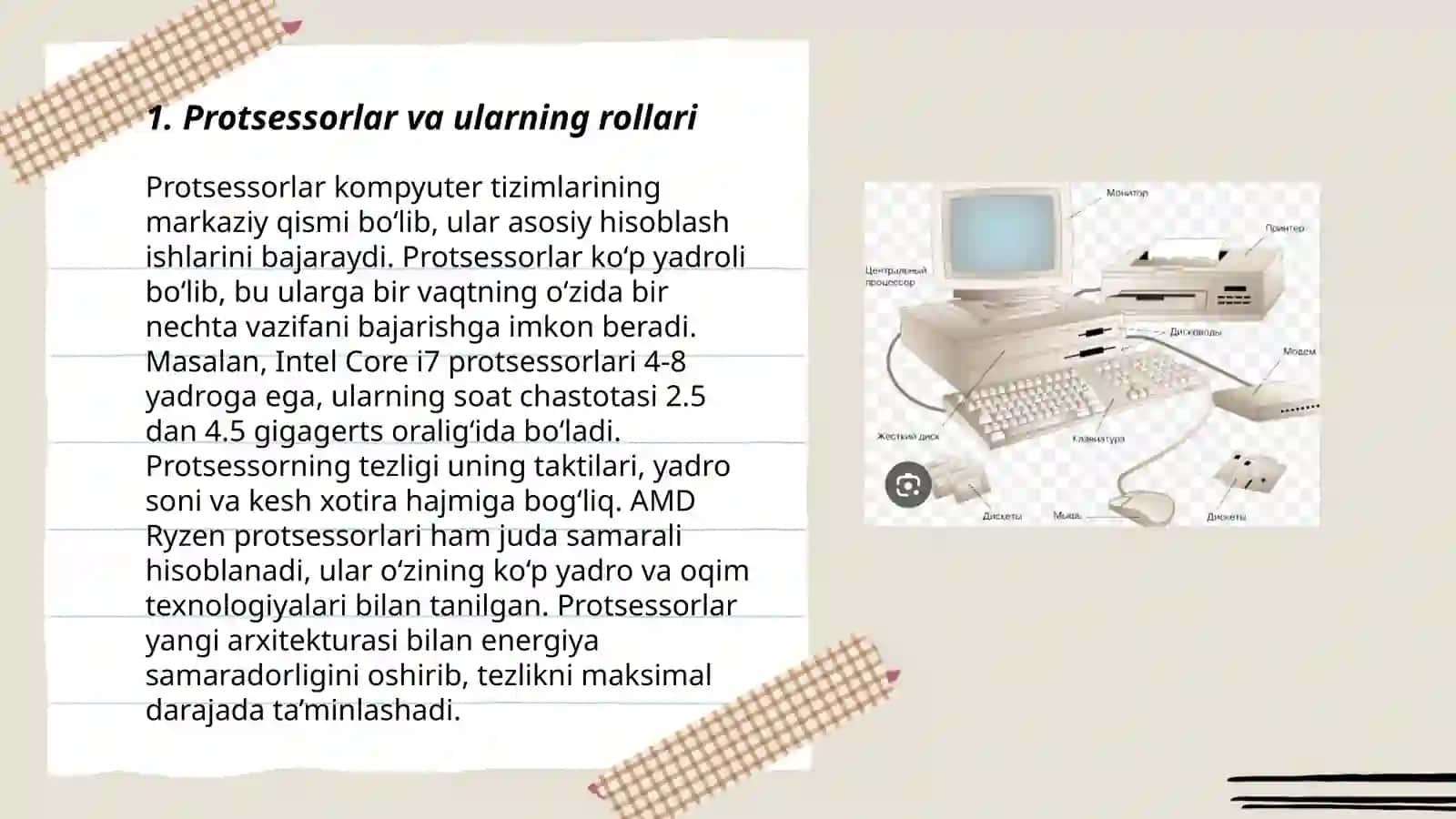 Protsessorlarning imkonyatlarini ornatish. Protsessorlarda ma’lumotlar ustida mantiqiy amallar bajarish va shartli otishni tashkil qilishning dasturiy usulllarini o`rganish 3