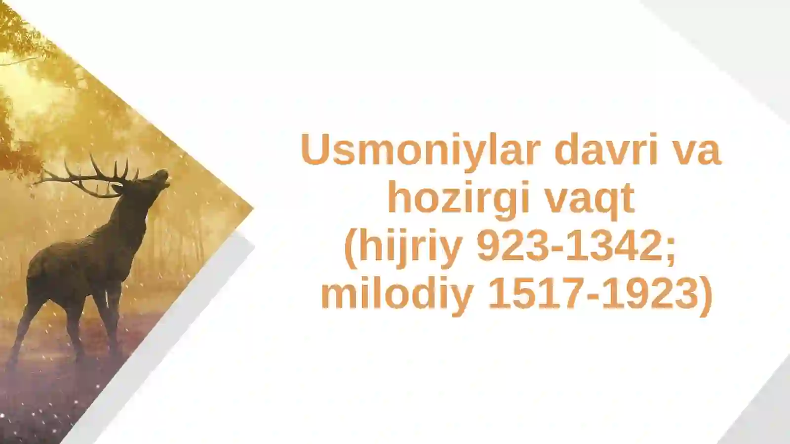 USMONIYLAR DAVLATINING TARIXI 3