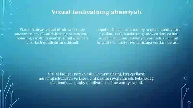 Maktabgacha Yoshdagi Bolalarning Tasviriy Faoliyat Bilan Bola Shaxsiyatini Rivojlantirish 3