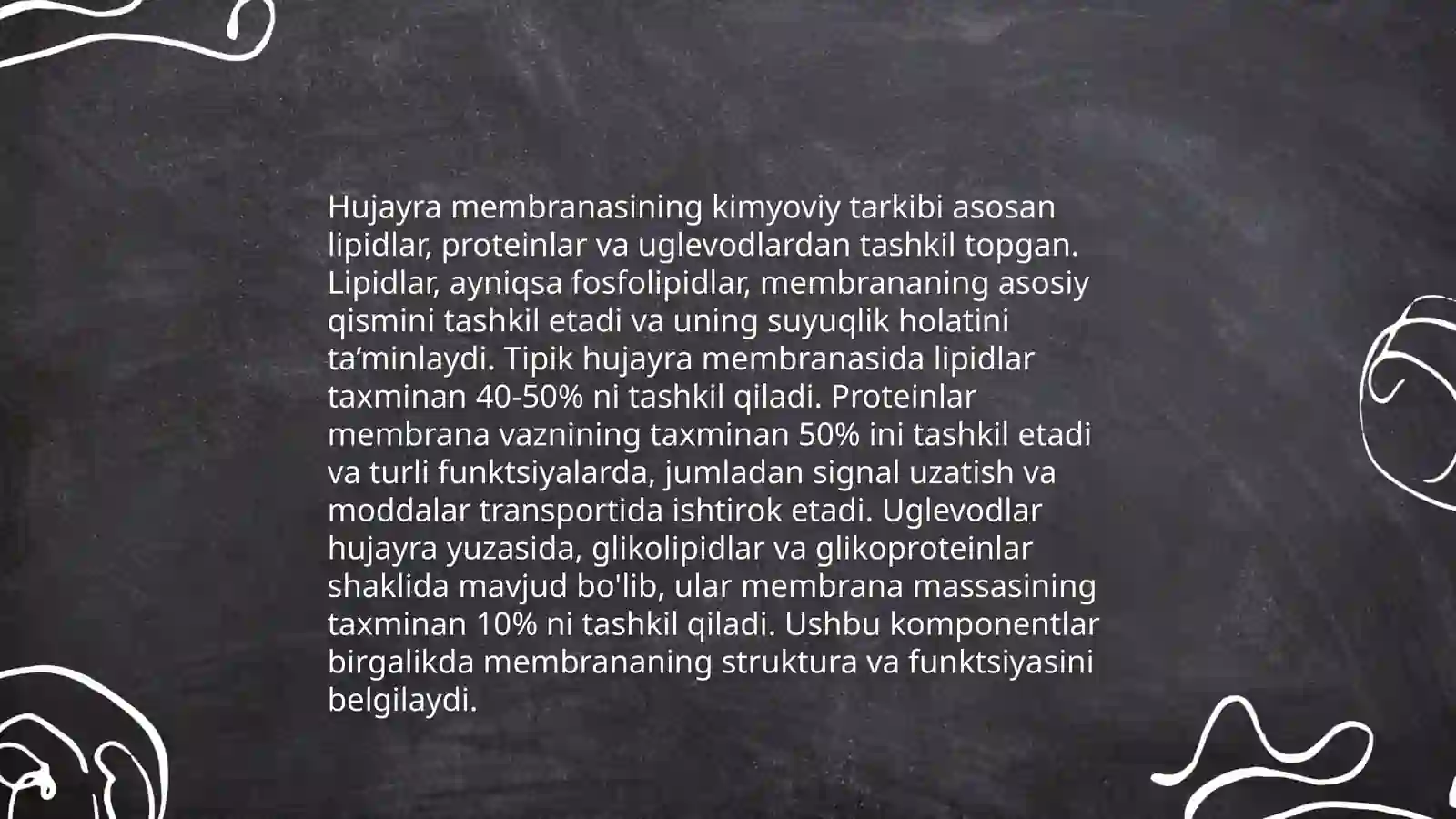 Hujayraning kimyoviy tarkibi 3