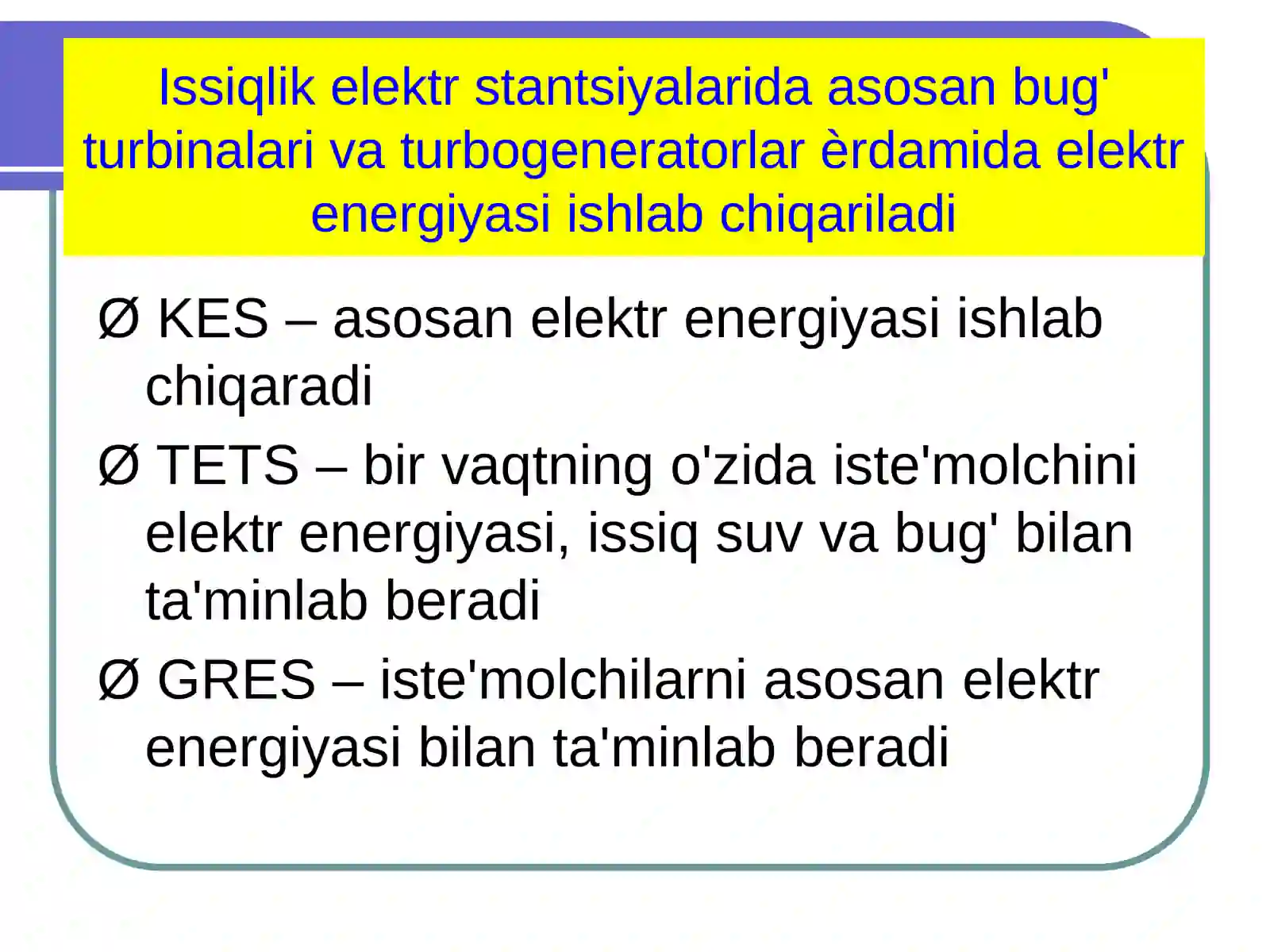 Elektr stansiyasi 3