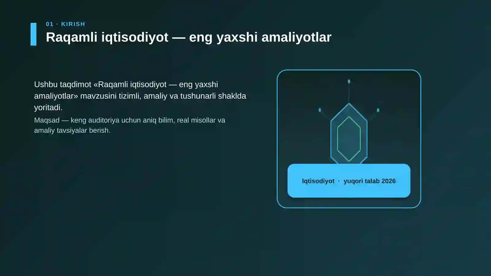 Raqamli iqtisodiyot — eng yaxshi amaliyotlar 3