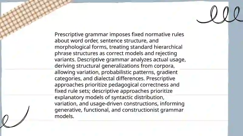 Generative Grammar 3
