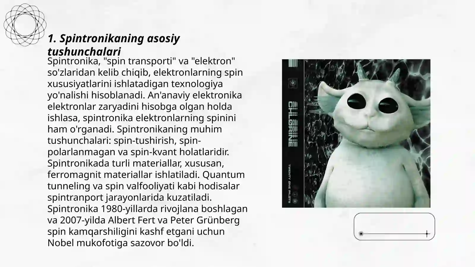 Spinli elektronika va uning elementlari 3