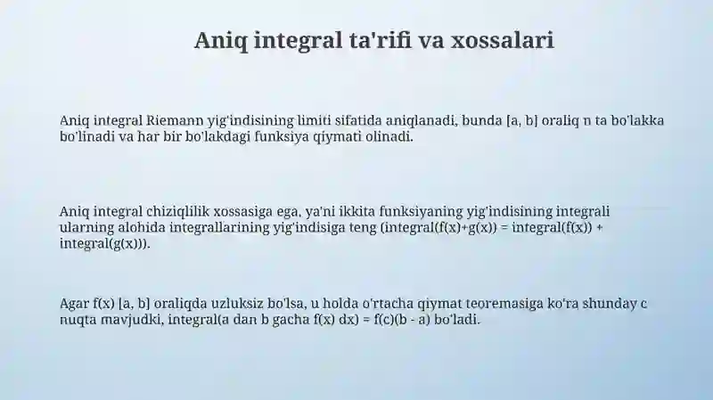 Xosmas Integrallar 3