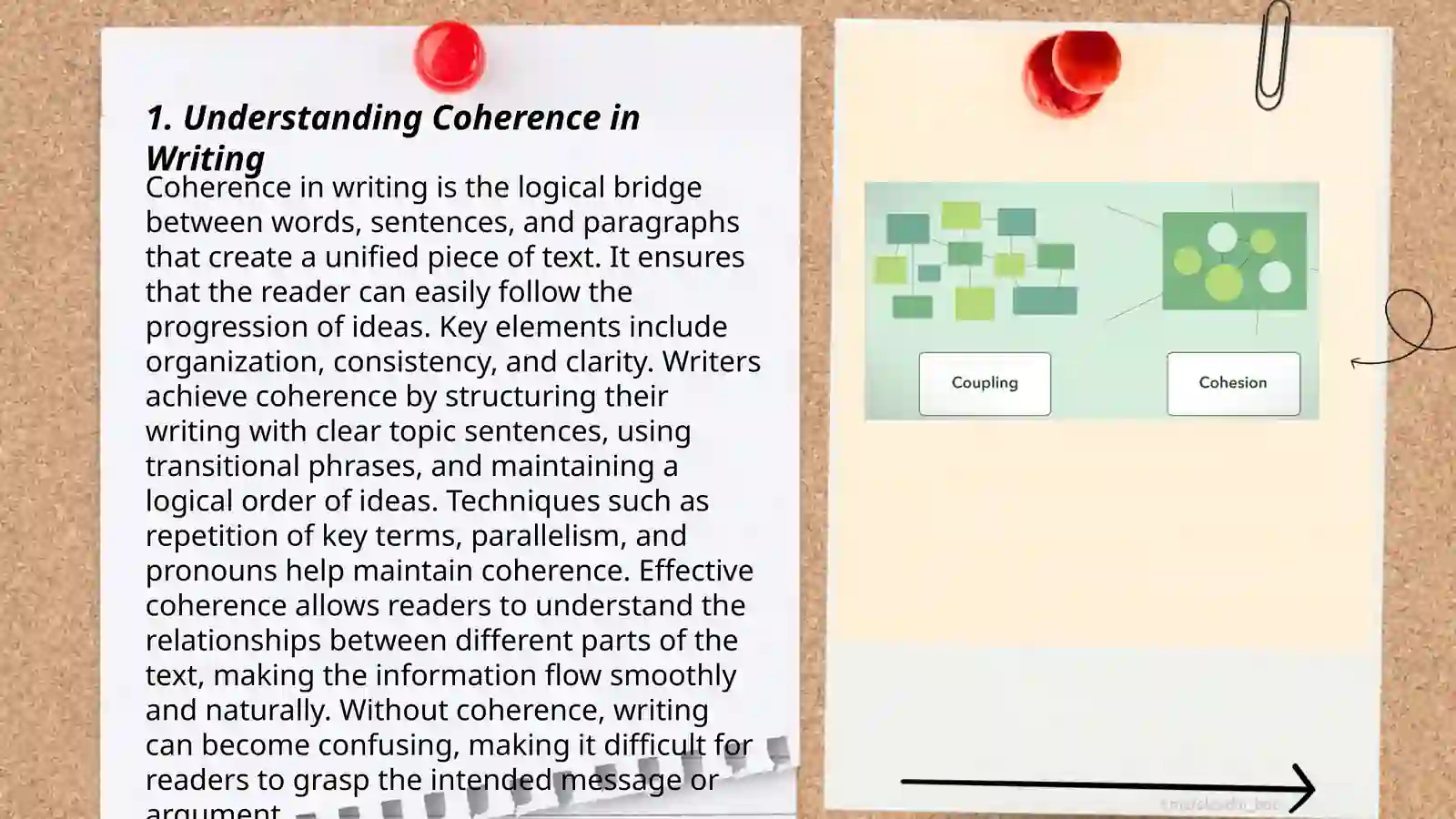 Coherence and cohesion 3