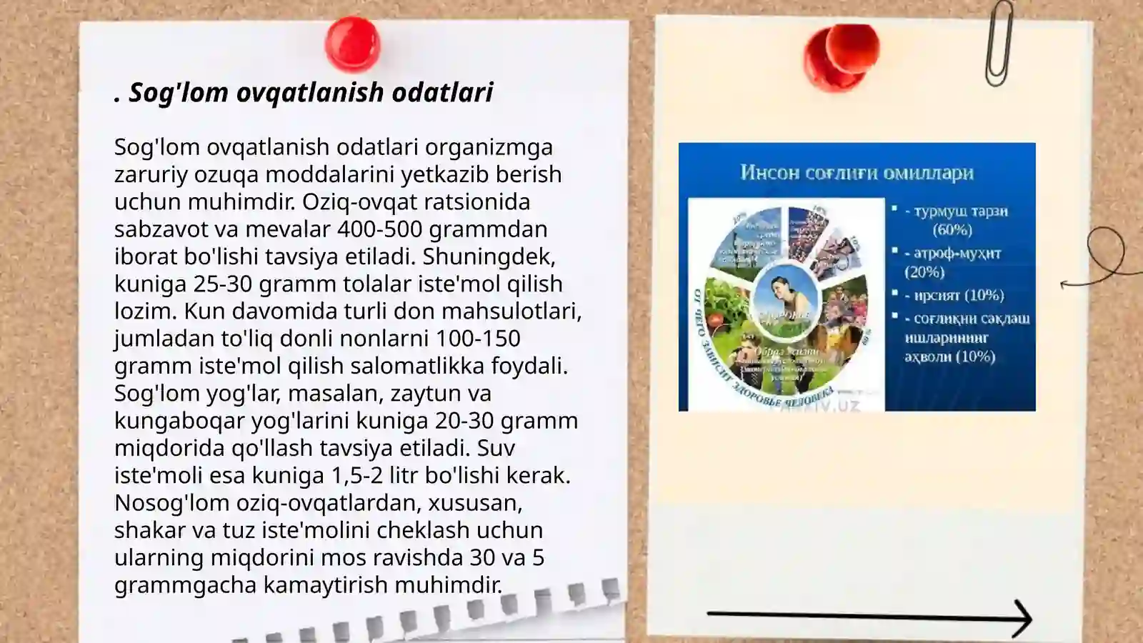 Sog’lom turmush tarzi 3
