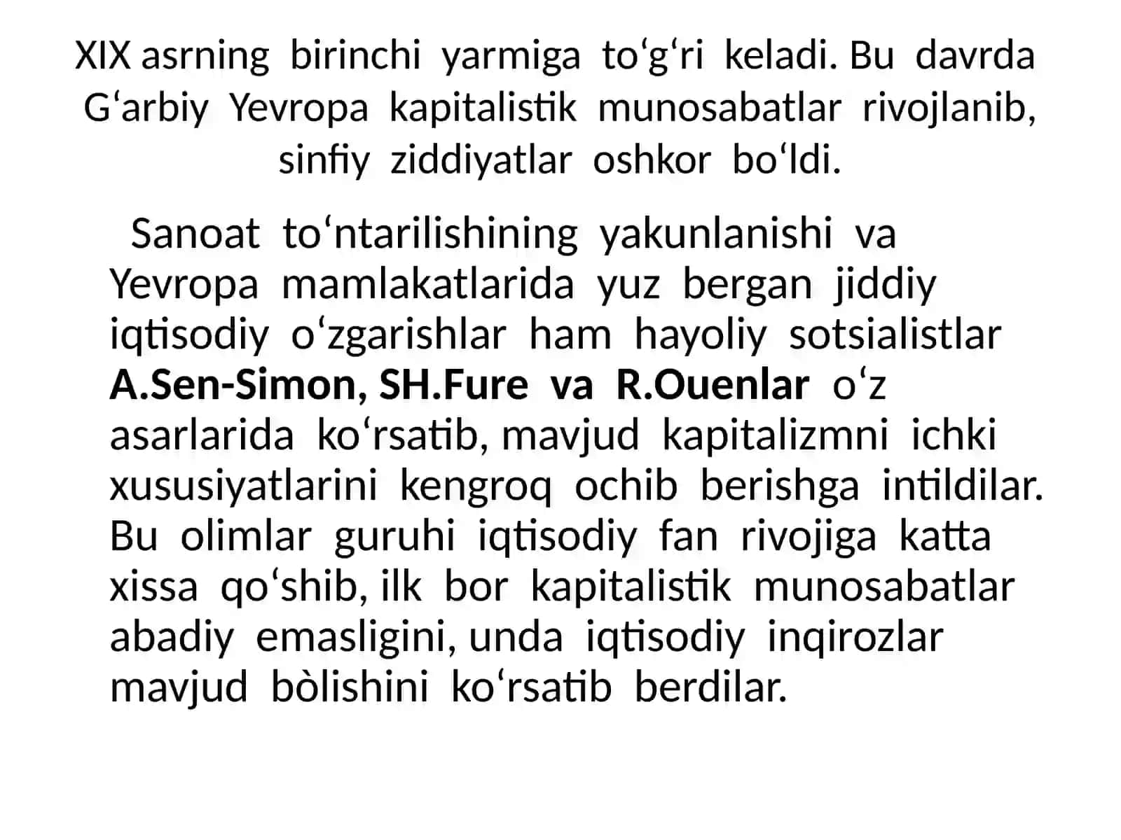 Bozor iqtisodiyoti gamuxolif-sotsialistik yo’nalish 3