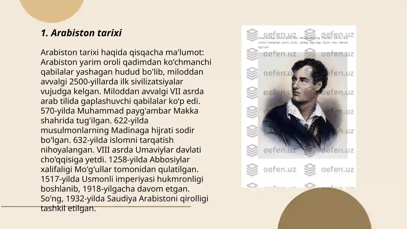 Arabiston xaqida malumot 3