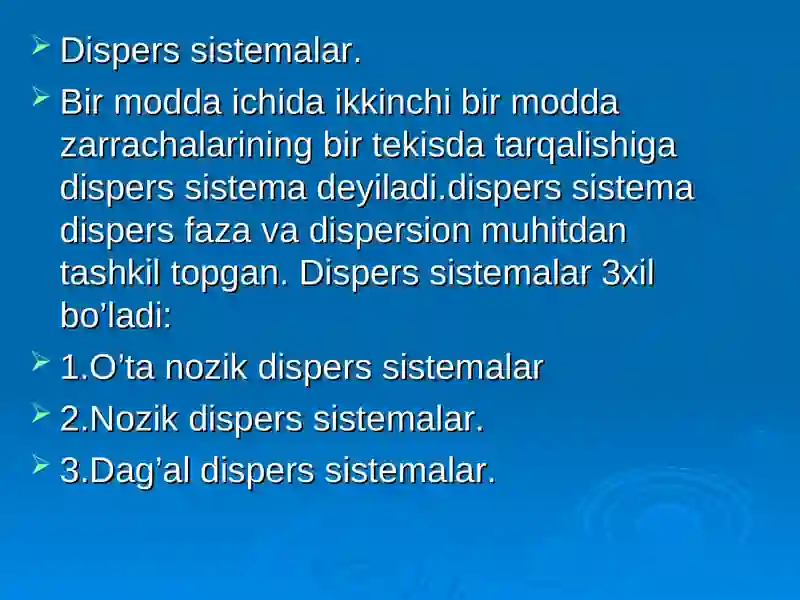 Noelektrolitlar 3