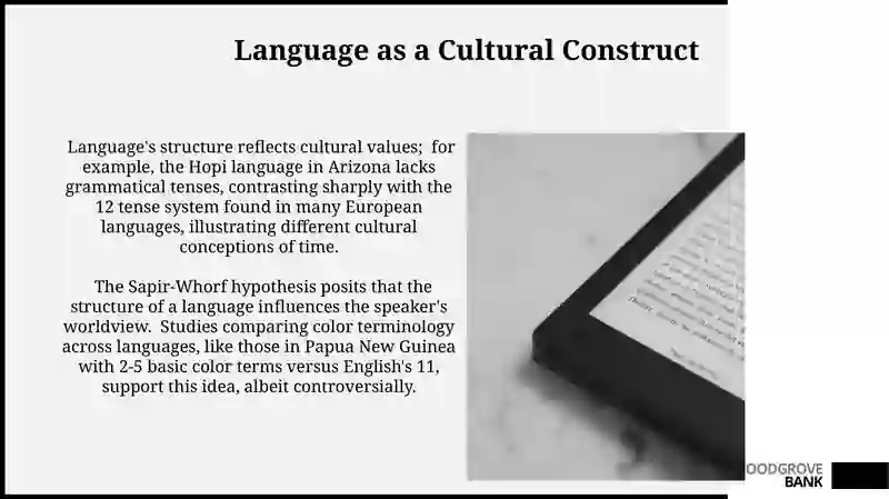 Language and Intercultural Communication 3