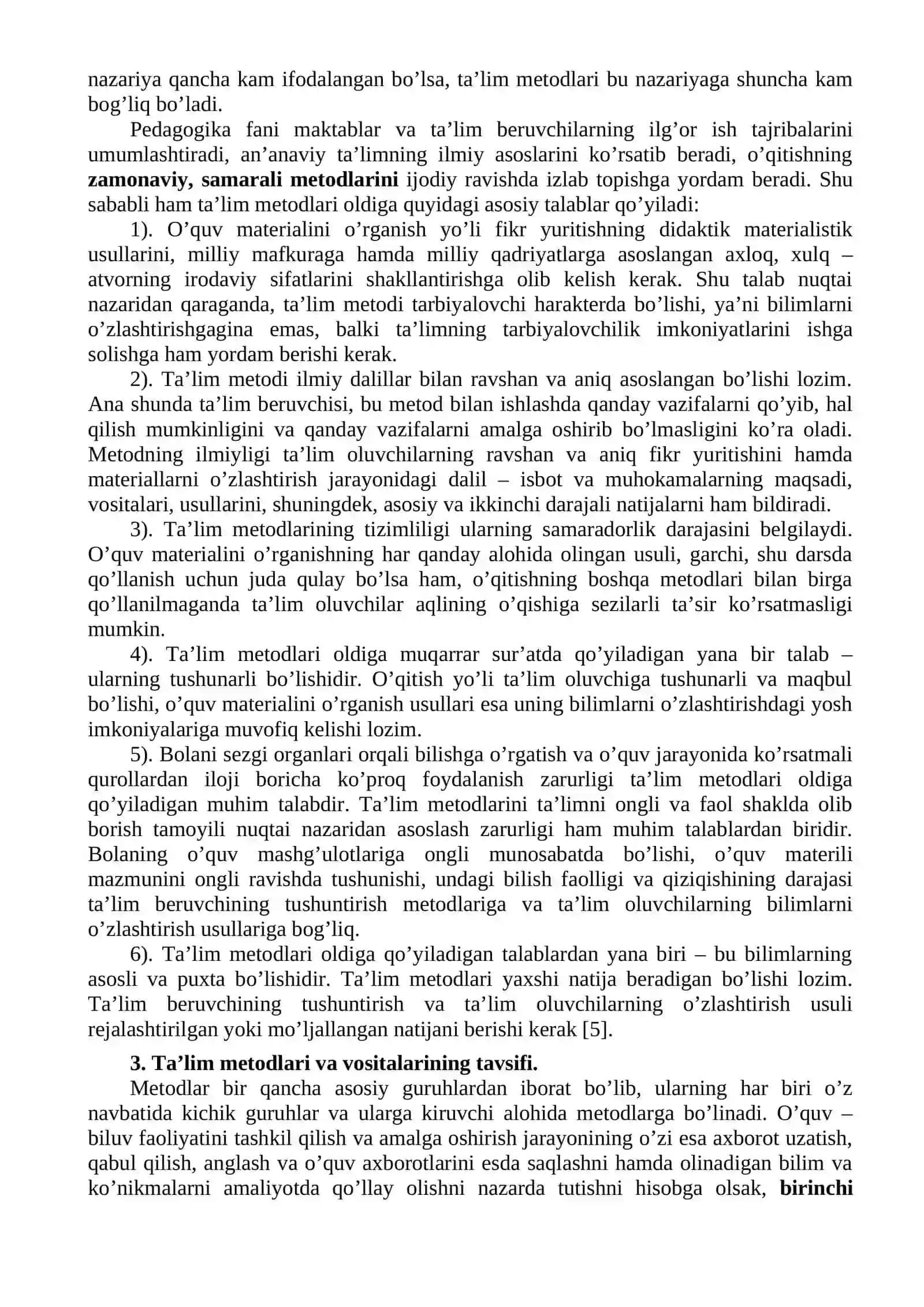 Ta’lim Metodlari va Turlari 3