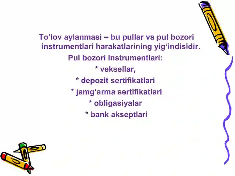 Pul aylanmasi va uning tarkibi 3