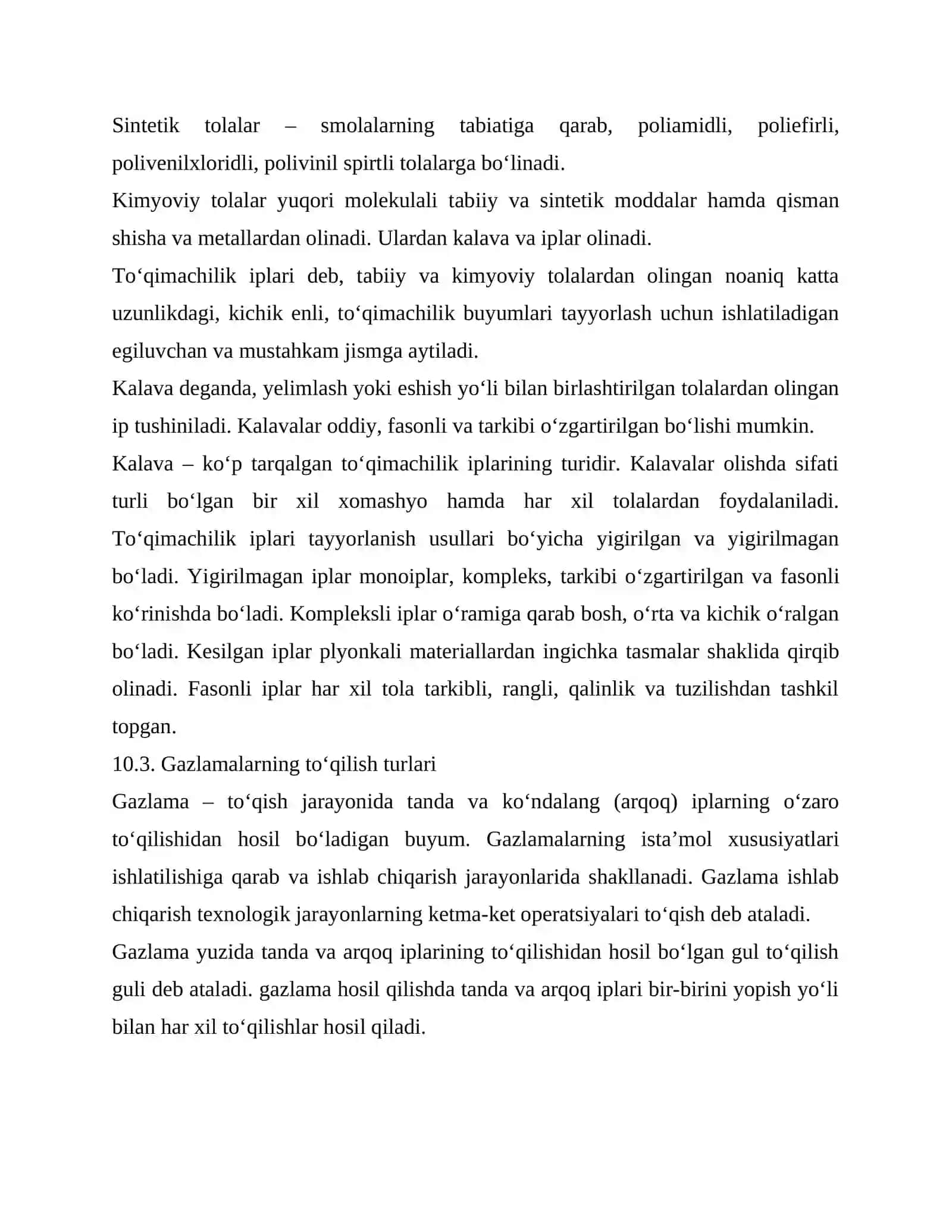 To'qimachilik Tolalari 3