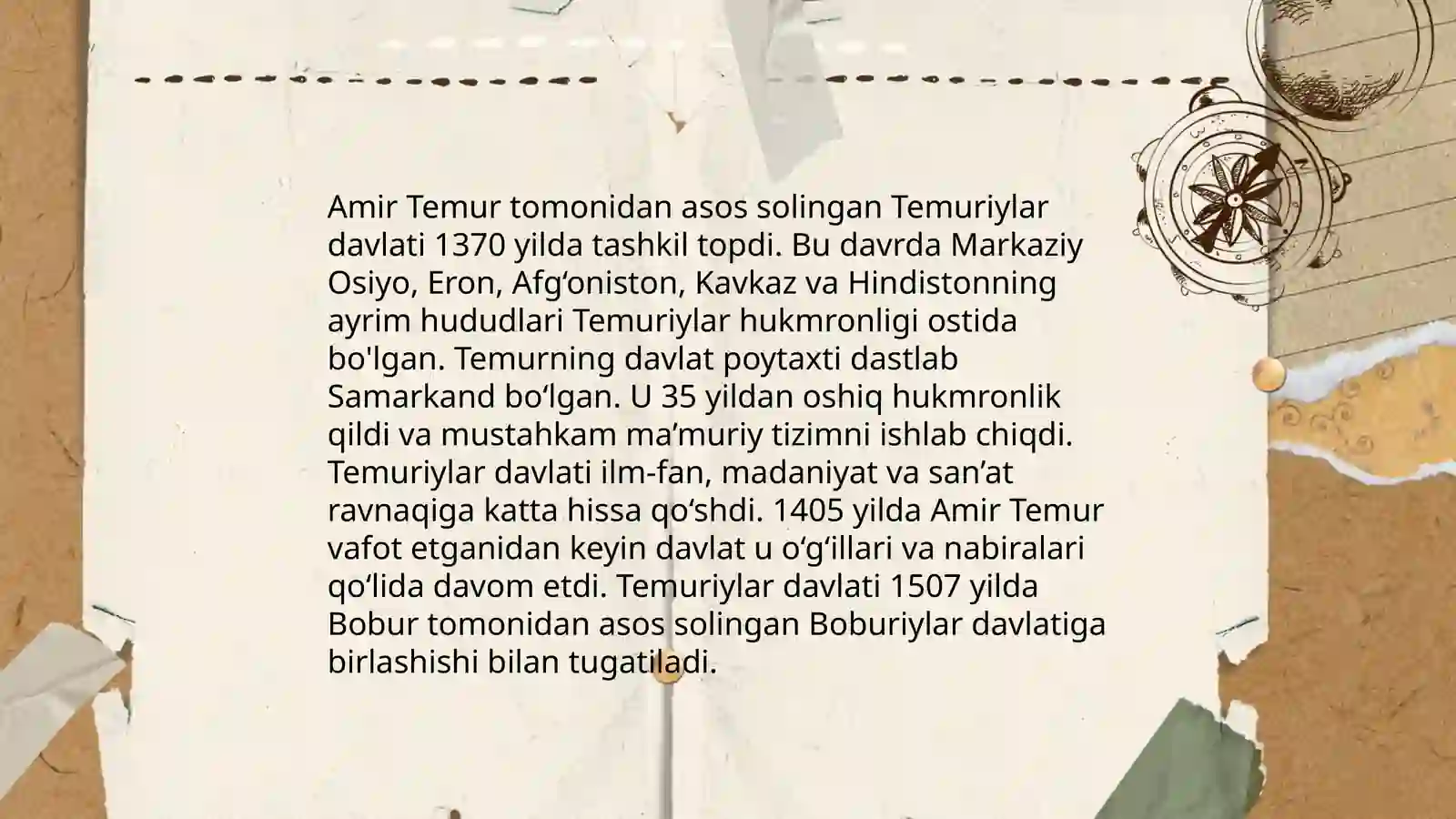 Temuriylar Davlati Siyosati 3