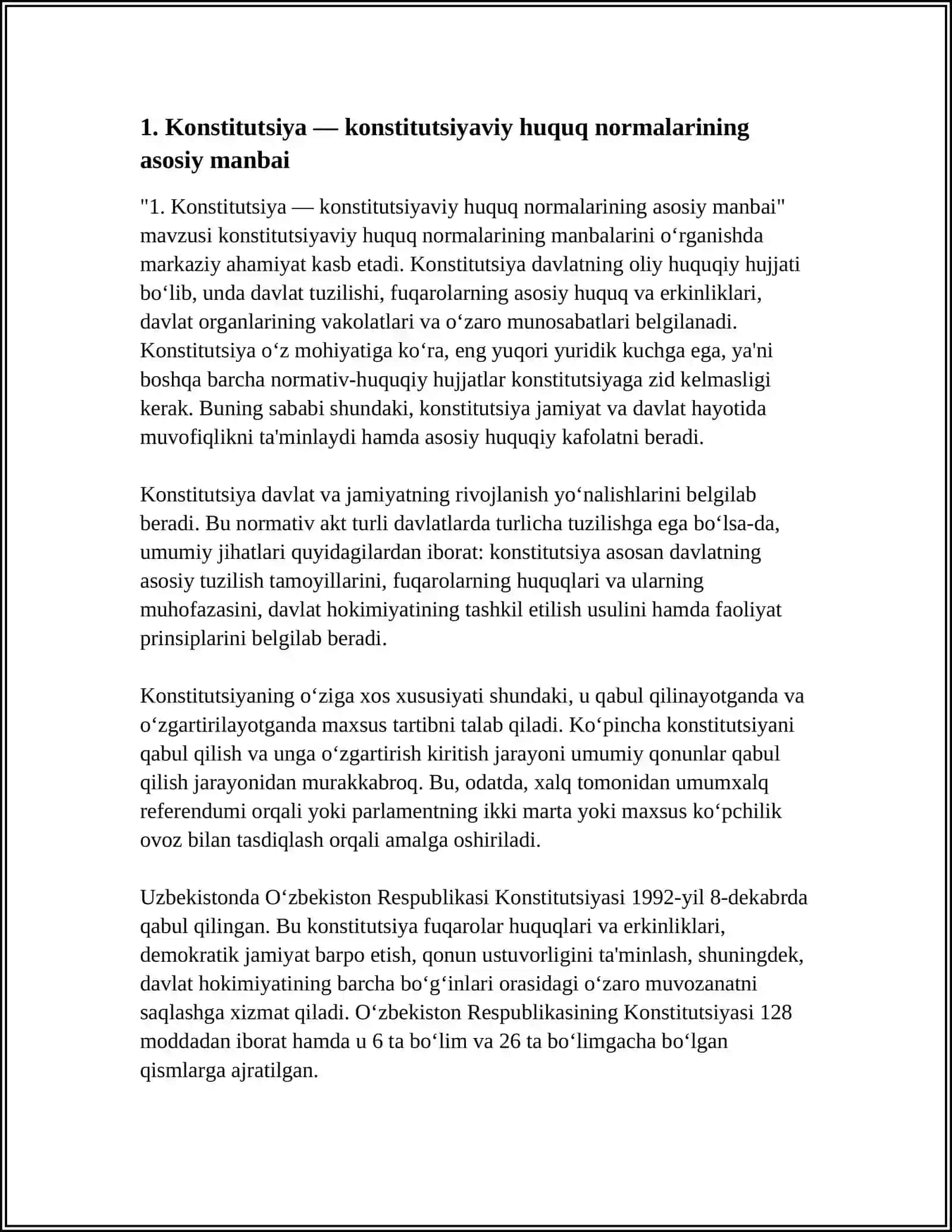KONSTITUTSIYAVIY HUQUQ NORMALARINING MANBALARI 3