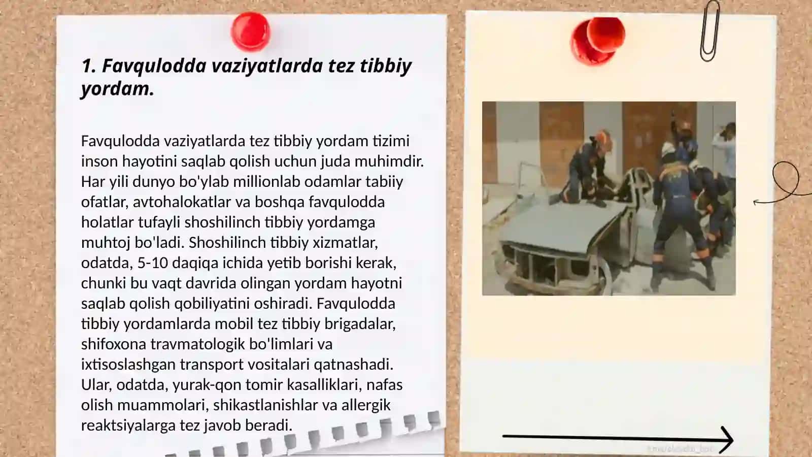 Favqulodda vaziyatlarda fuqaro muhofazasi tibbiy xizmati 3