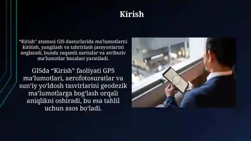 Geoaxborot tizimlarining atrof-muhit monitoringida qo‘llanilishi 3