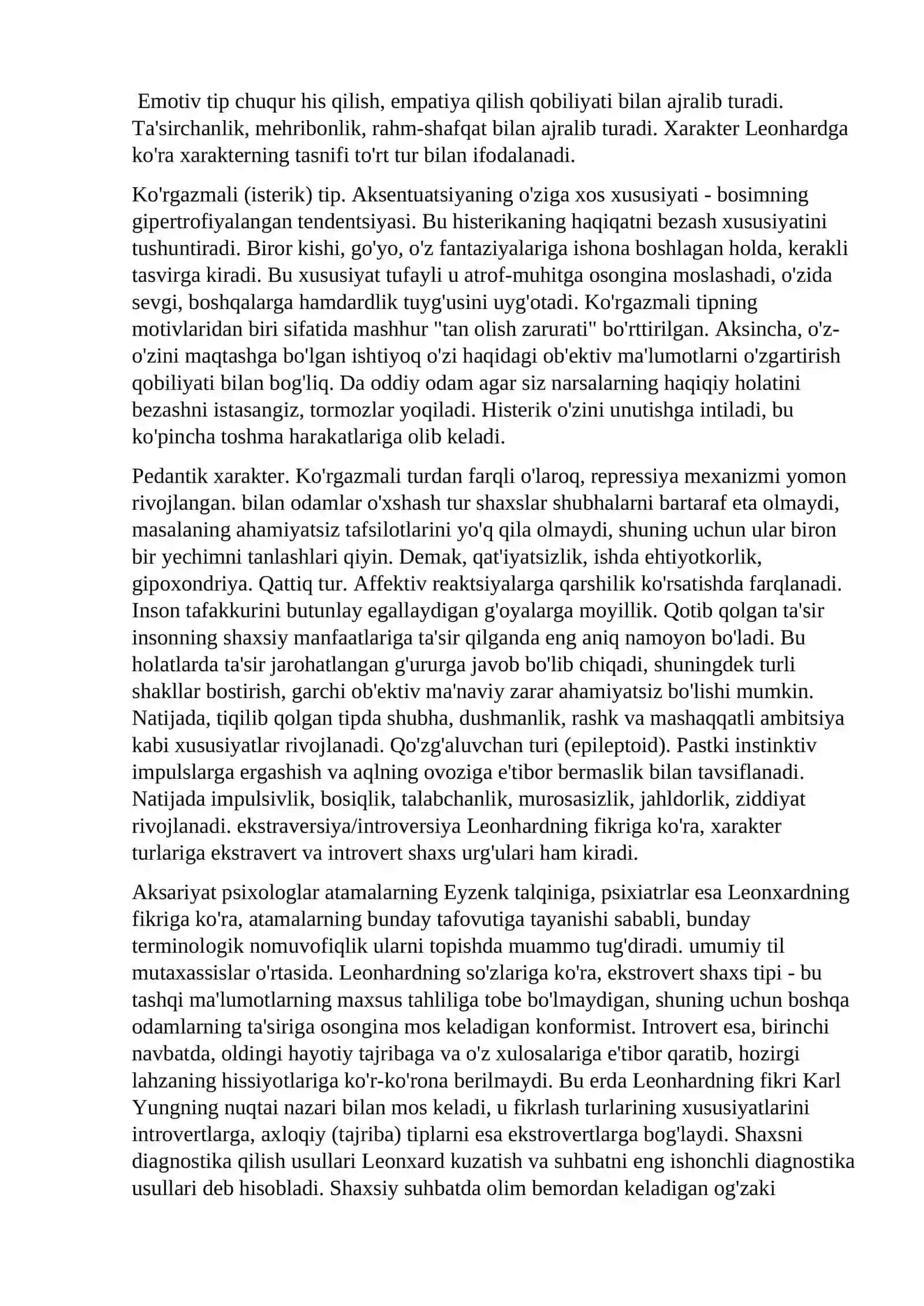 Xarakter aksentuatsiyasini o'rganish 3