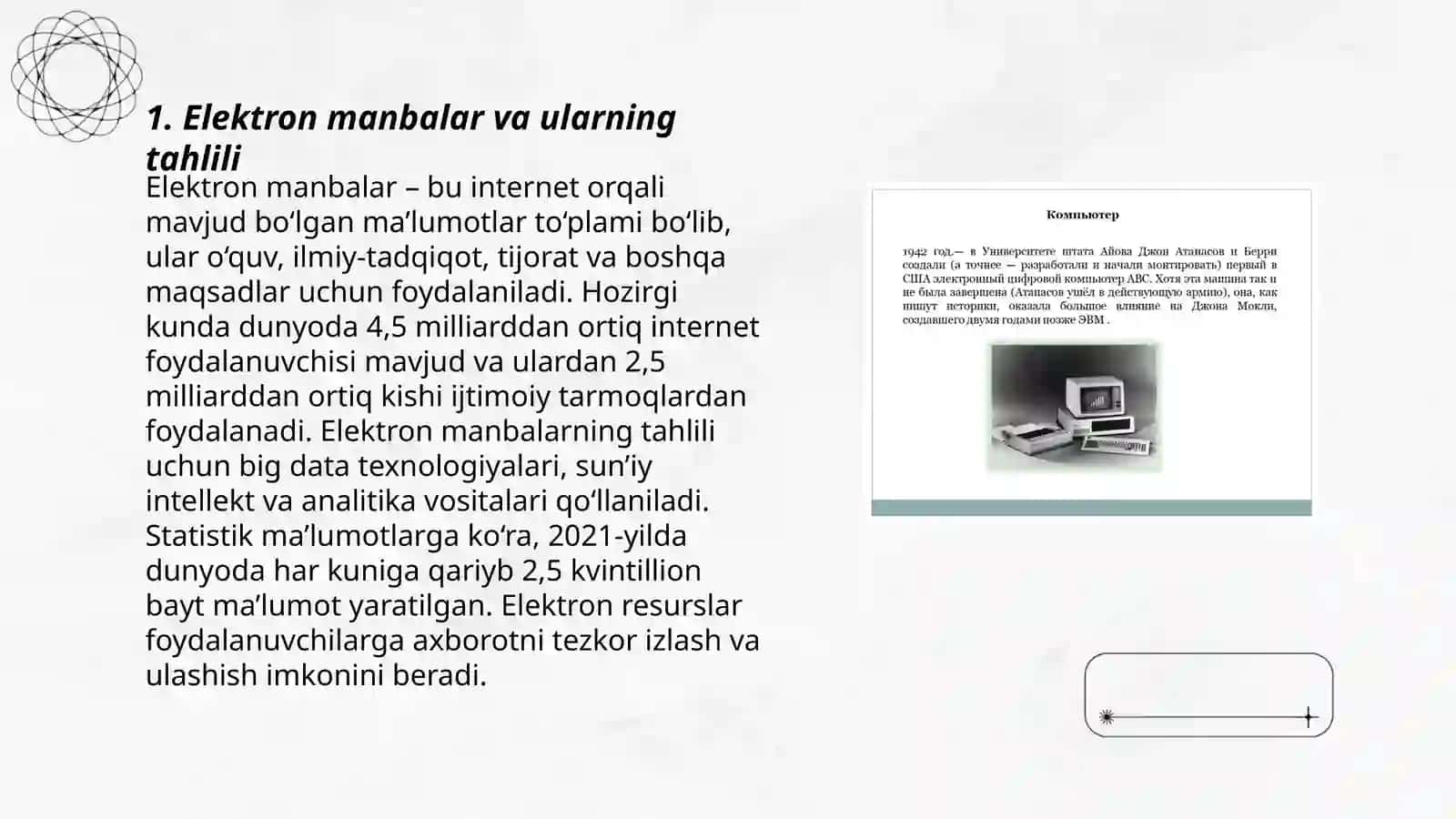 Manba tahlilida informatsion texnologiyalar 3