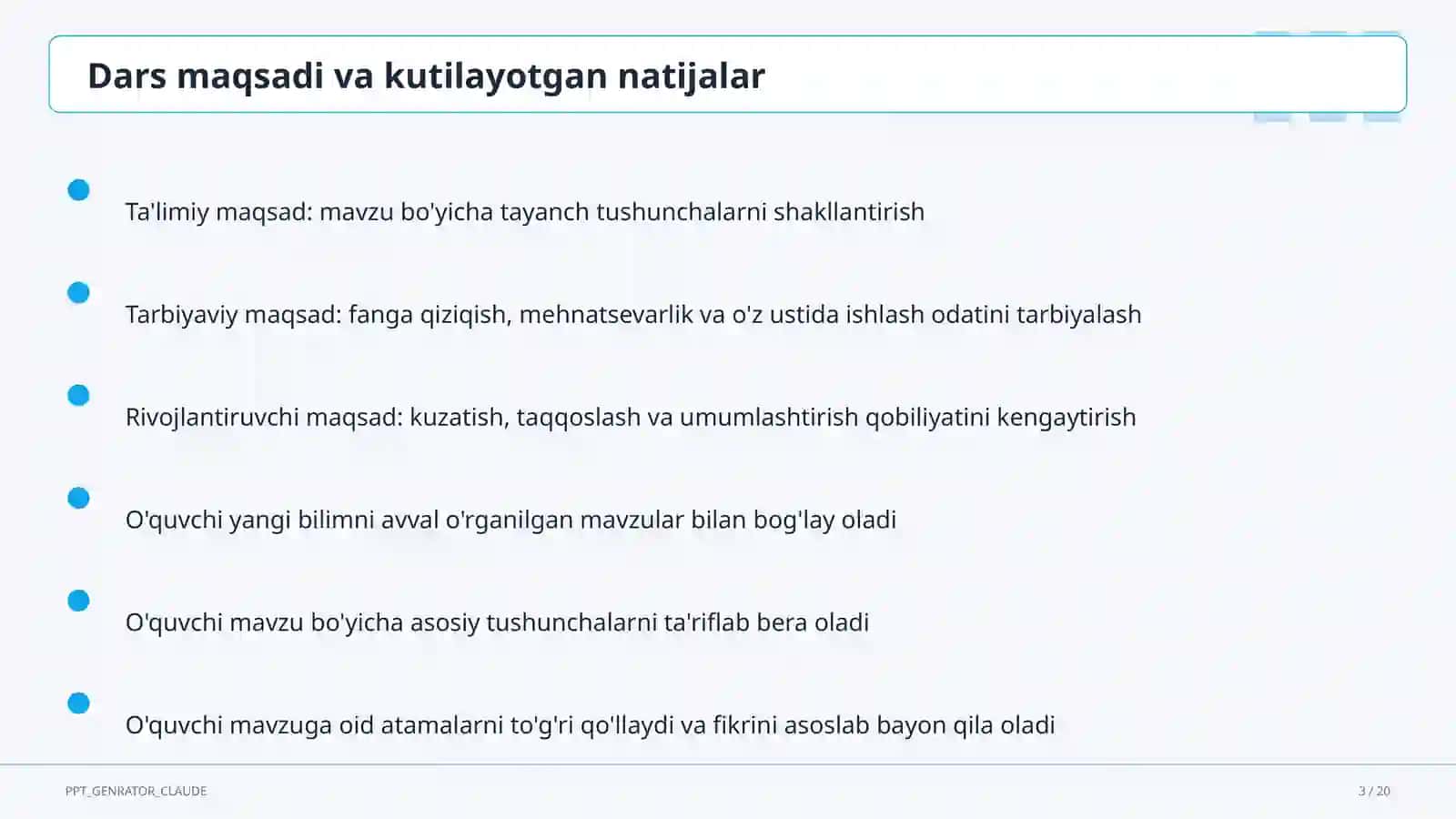 Tinish belgilari: nuqta, so'roq va undov (2-sinf) 3