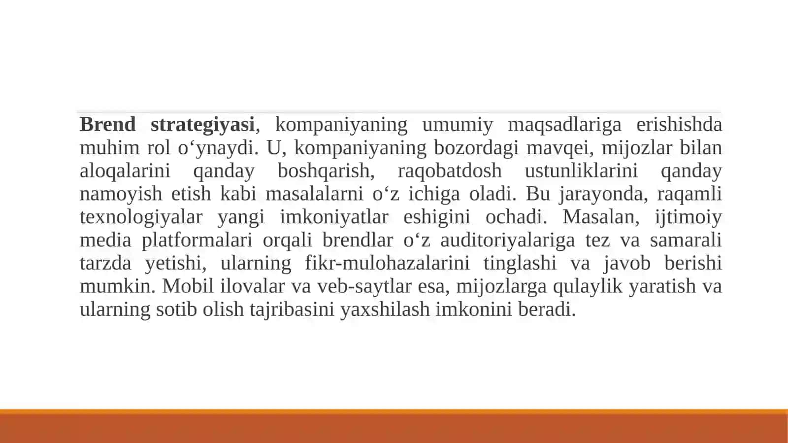 Mehmonxonalarda brend qurishda raqamli kommunikatsiya vositalardan foydalanish 3