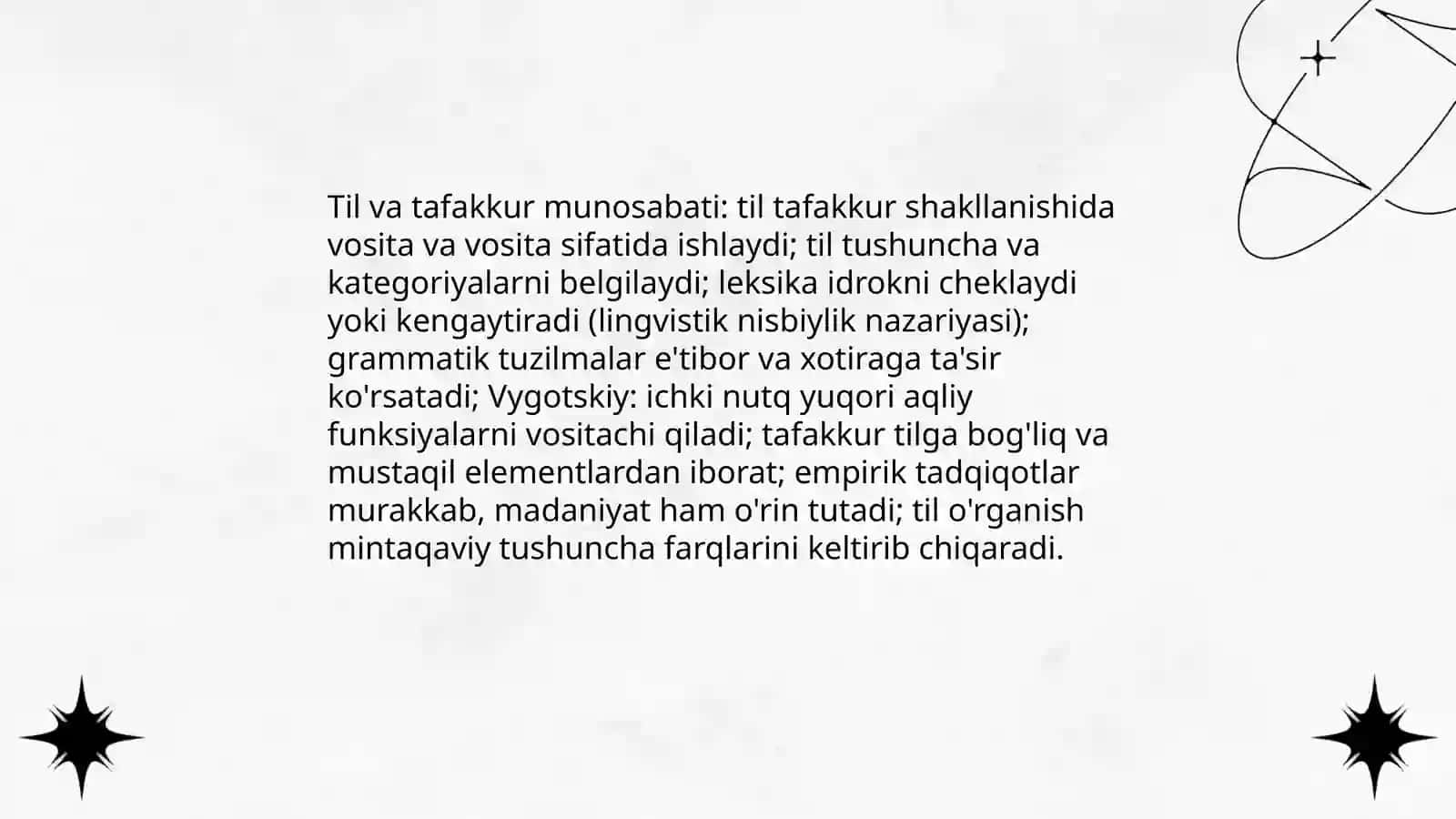 Tilshunoslik va falsafa - Obruyeva Madina 3
