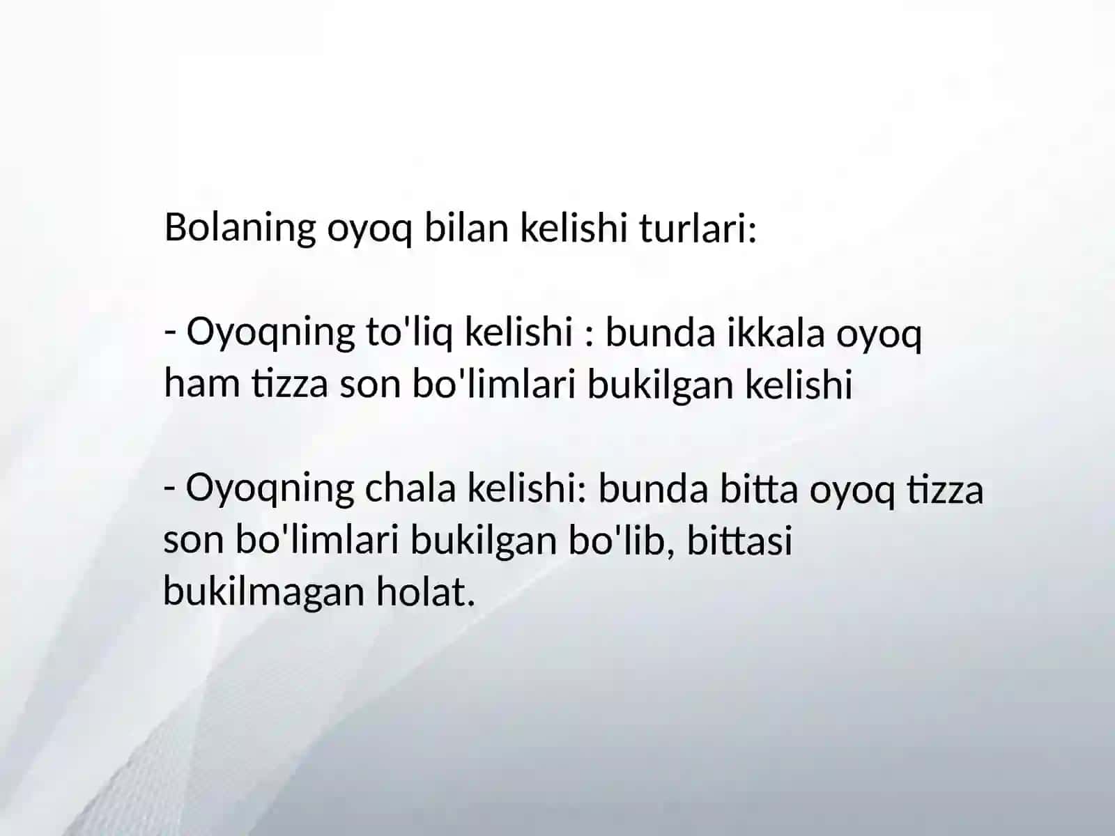 Homilaning Chanoq bilan kelshi(praesentatio pelvica) 3