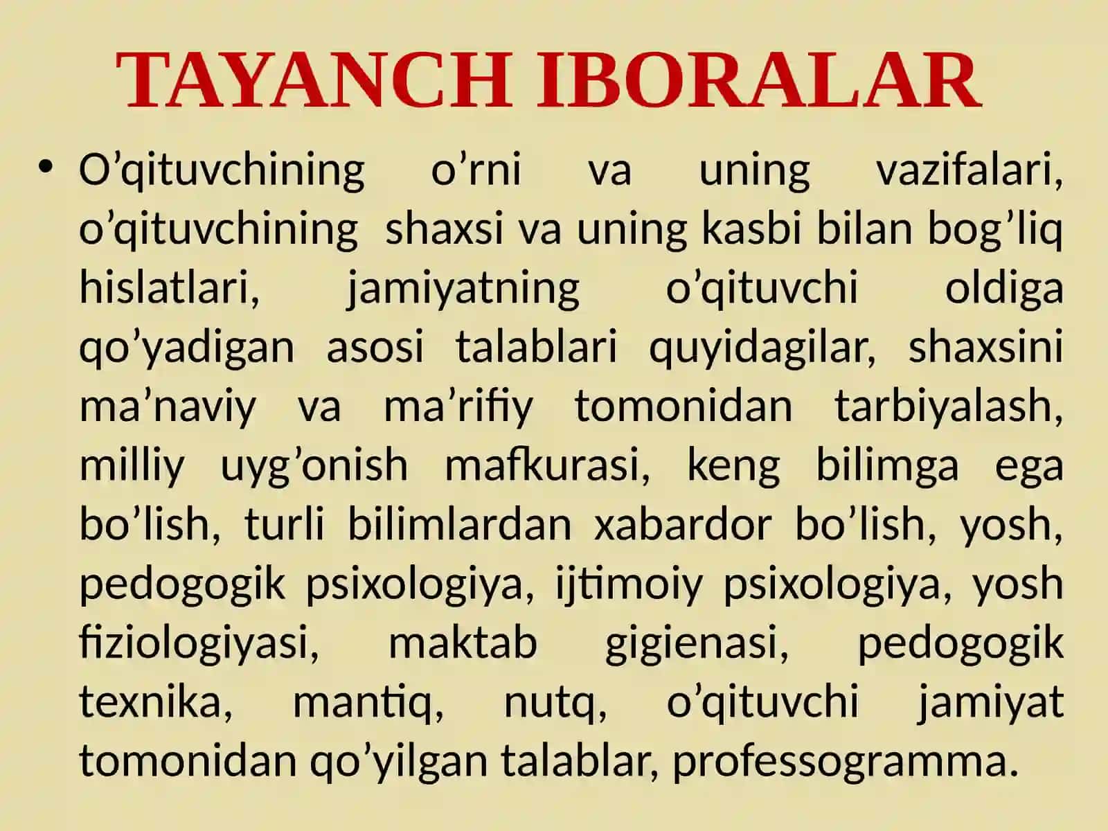 №13.BO’LG’USI O’QITUVCHI SHAXSI SIFATLARI 3