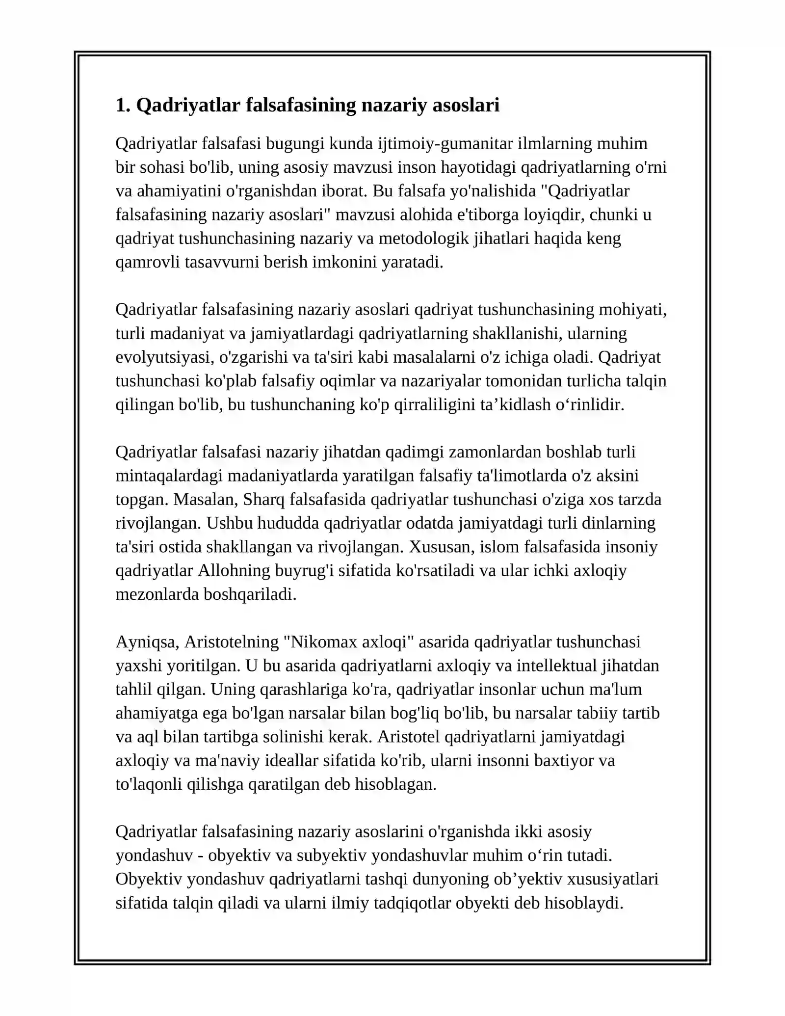 QADRIYATLAR FALSAFASI 3