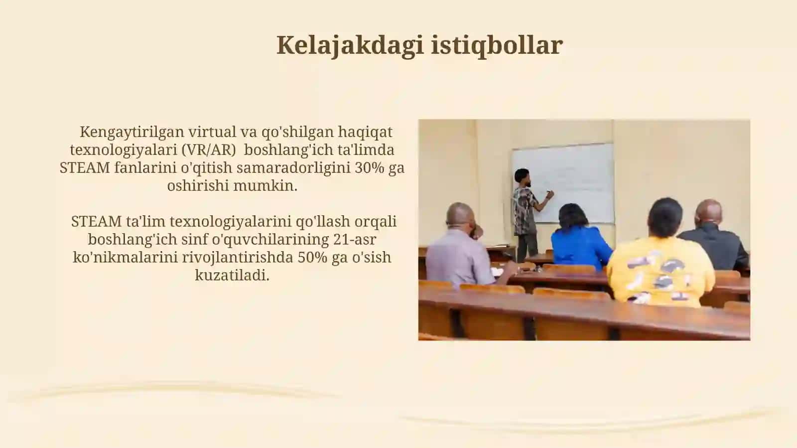 Boshlanĝich sinf texnologa darslarida STEAM talimini qòlash texnologiyasi 3