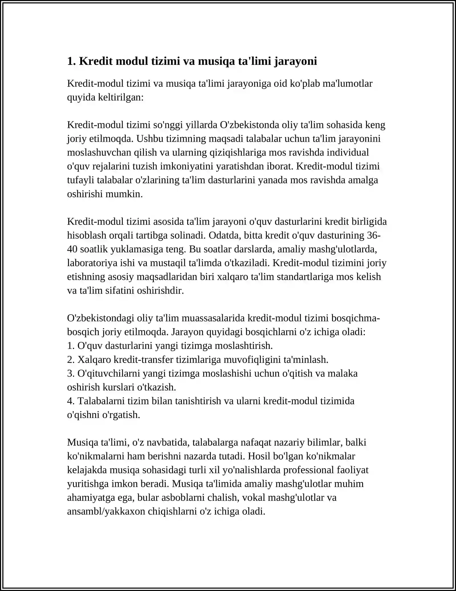 KREDIT MODUL TIZIMIDA MUSIQA KADRLARINI TAYYORLASH MEHANIZMLARI 3