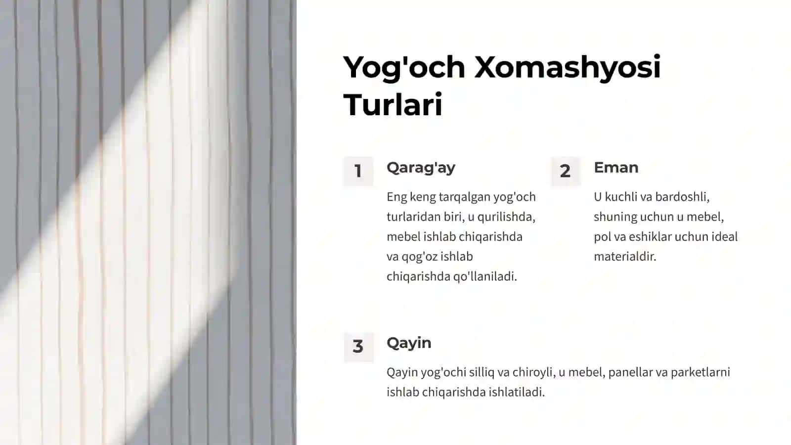 Qattiq Yog'och 3