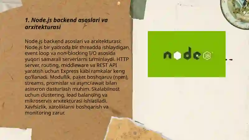 Nodejs backend 3