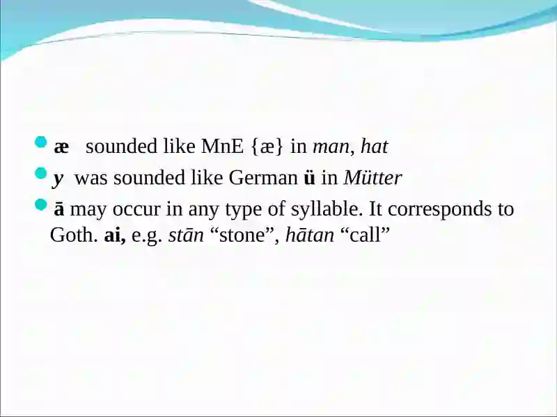 Vowels 3
